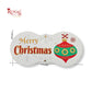 Christmas Gift Hamper Tags | 3.75x1.75 Inch | Christmas Bell | Pack of 50 Gift Tags