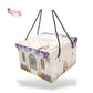 Cottage Theme Hamper Gift Box | Purple | 9x9x6 Inch I Perfect for Wedding Gifts, Room Hampers, Special Occasions & More Royal Box Shop