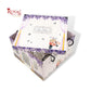 Cottage Theme Hamper Gift Box | Purple | 9x9x6 Inch I Perfect for Wedding Gifts, Room Hampers, Special Occasions & More Royal Box Shop