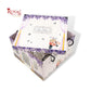 Cottage Theme Hamper Gift Box | Purple | 9x9x6 Inch I Perfect for Wedding Gifts, Room Hampers, Special Occasions & More