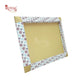 Gift Hamper MDF Trays I 14x18x1 Inches I Polka I Scodish Gold Print I For Return Favor Gifts, Festival & Wedding Gifting Royal Box Shop