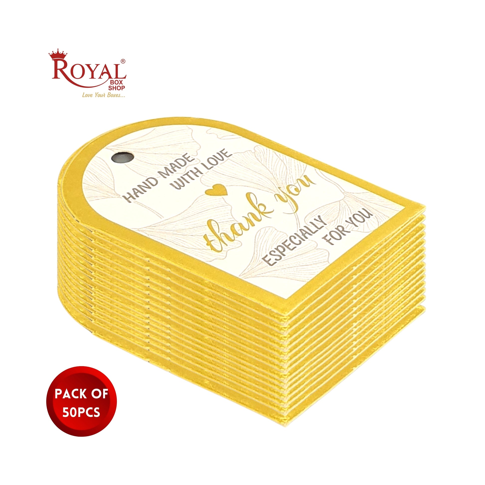 Gift Hamper Tags I Thank You Especially For You I Use For Gift Hamper Boxes, Cake Boxes, Return Gifts Royal Box Shop