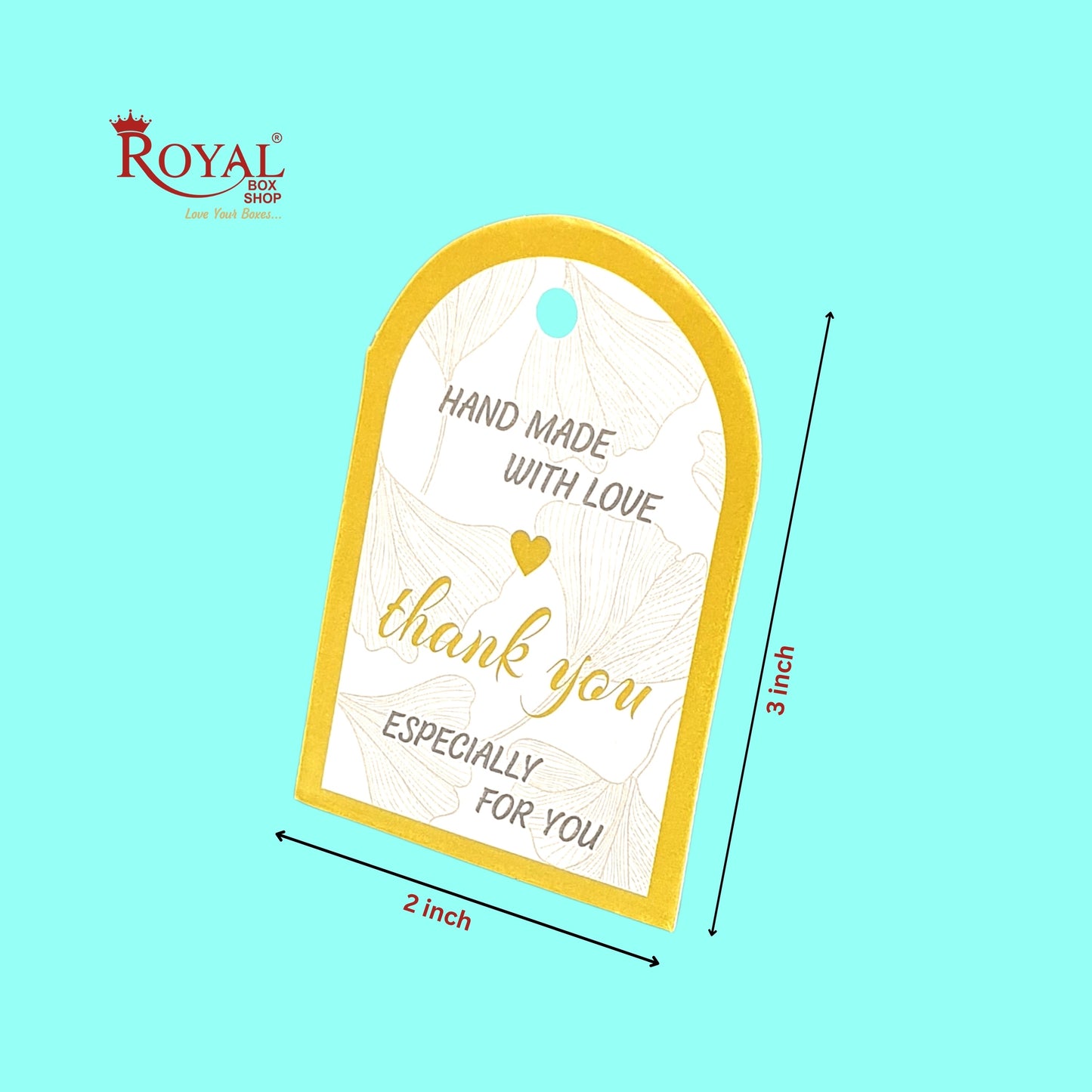 Gift Hamper Tags I Thank You Especially For You I Use For Gift Hamper Boxes, Cake Boxes, Return Gifts Royal Box Shop