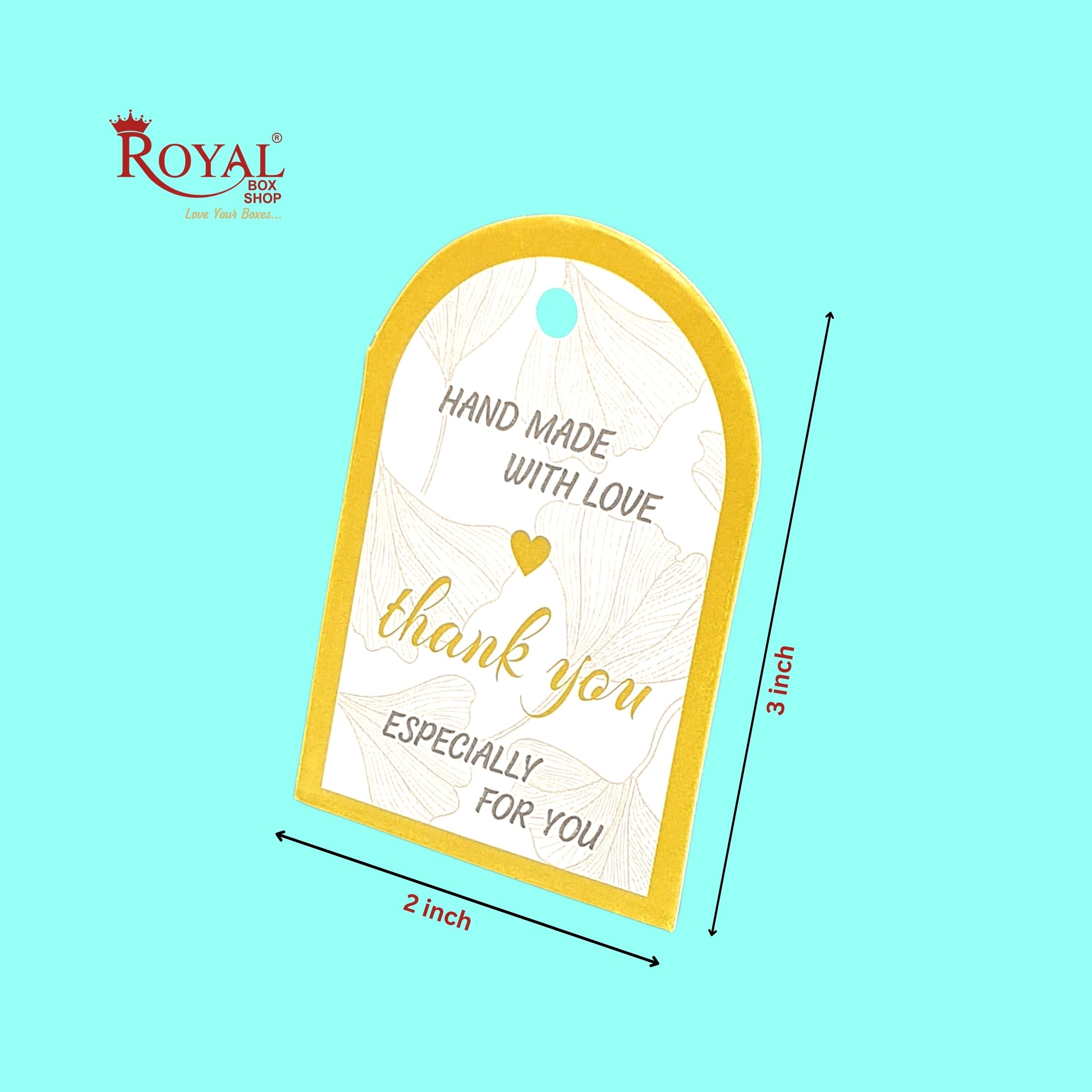 Gift Hamper Tags I Thank You Especially For You I Use For Gift Hamper Boxes, Cake Boxes, Return Gifts Royal Box Shop