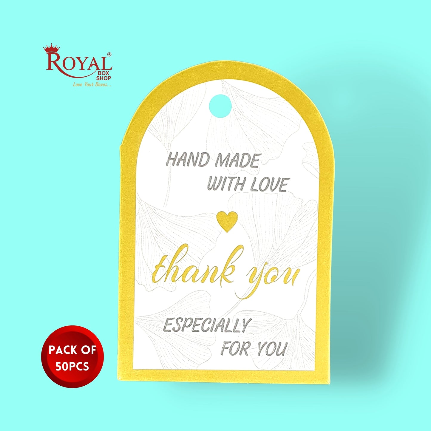 Gift Hamper Tags I Thank You Especially For You I Use For Gift Hamper Boxes, Cake Boxes, Return Gifts Royal Box Shop