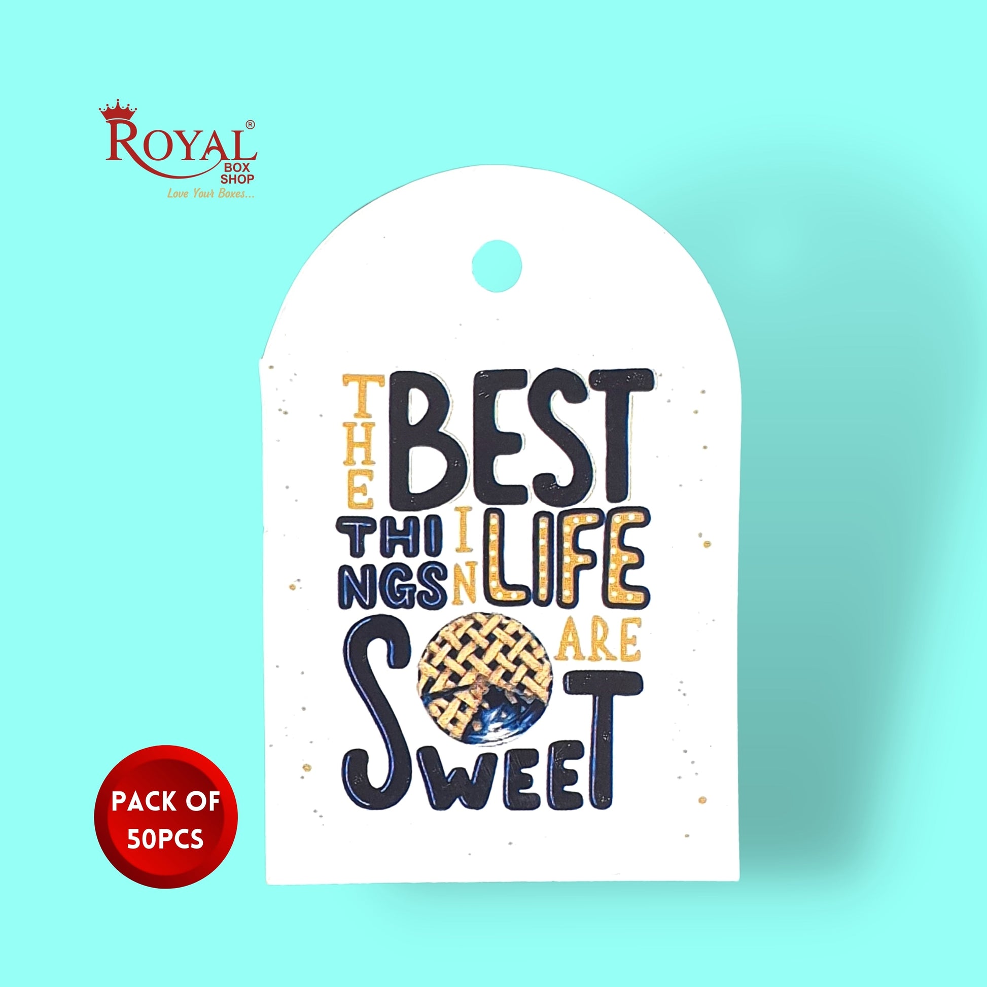 Gift Hamper Tags I The Best Thing In Life I Use For Gift Hamper Boxes, Cake Boxes, Return Gifts Royal Box Shop