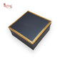 Hamper Gift Boxes I 7x7x3.5 Inches I Black with Gold Foiling I For Return Wedding Corporate Hamper Gifts Box Royal Box Shop