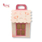 Hut Shape Gift Boxes I 4x4x4 Inch I Baby Pink I Perfect For Birthday, Return Favor, Baby Announcements Royal Box Shop