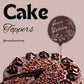 Premium Happy Birthday Cake Toppers I Round Shape Gold Foil Print I Mix Design Royal Box Shop