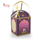 Premium Festive Gift Hamper Box I Hut Shape I RBF-01 D6 | 8.5x7.25x7.25 Inch | Rich Purple