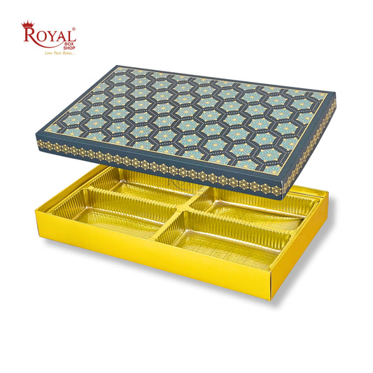 Royalboxshop® Premium Dry Fruit, Sweets & Laddoo Box Packaging I RBF 2607 D1