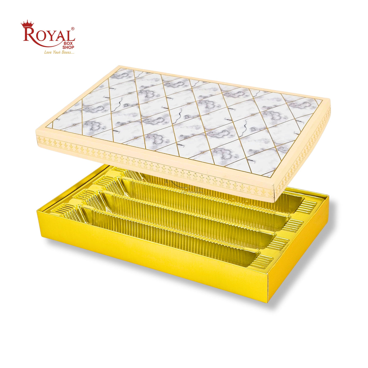 Royalboxshop® Premium Dry Fruit, Sweets & Laddoo Box Packaging I RBF 2607 D4
