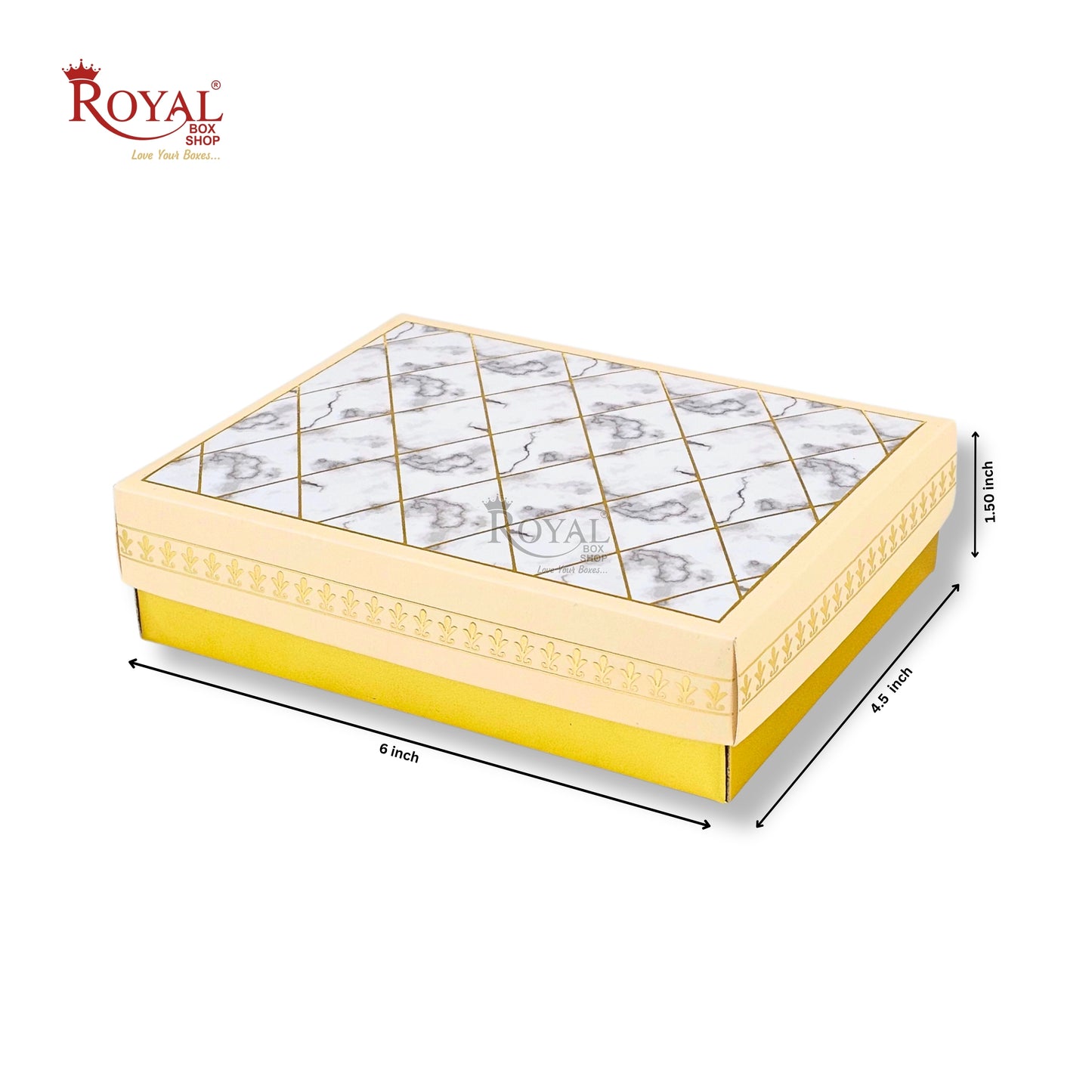 Royalboxshop® Premium Dry Fruit, Sweets & Laddoo Box Packaging I RBF 2609 D4