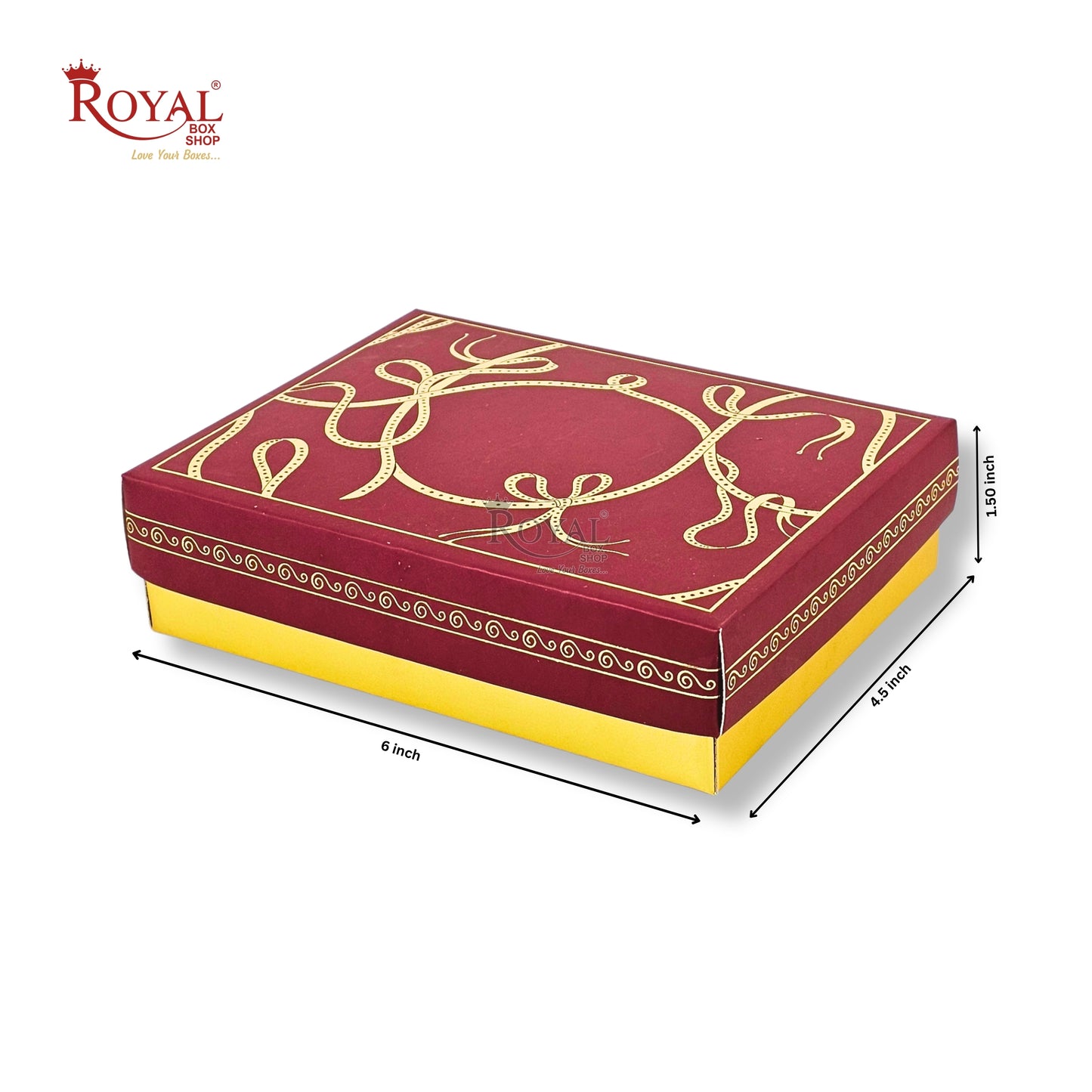 Royalboxshop® Premium Dry Fruit, Sweets & Laddoo Box Packaging I RBF 2609 D5