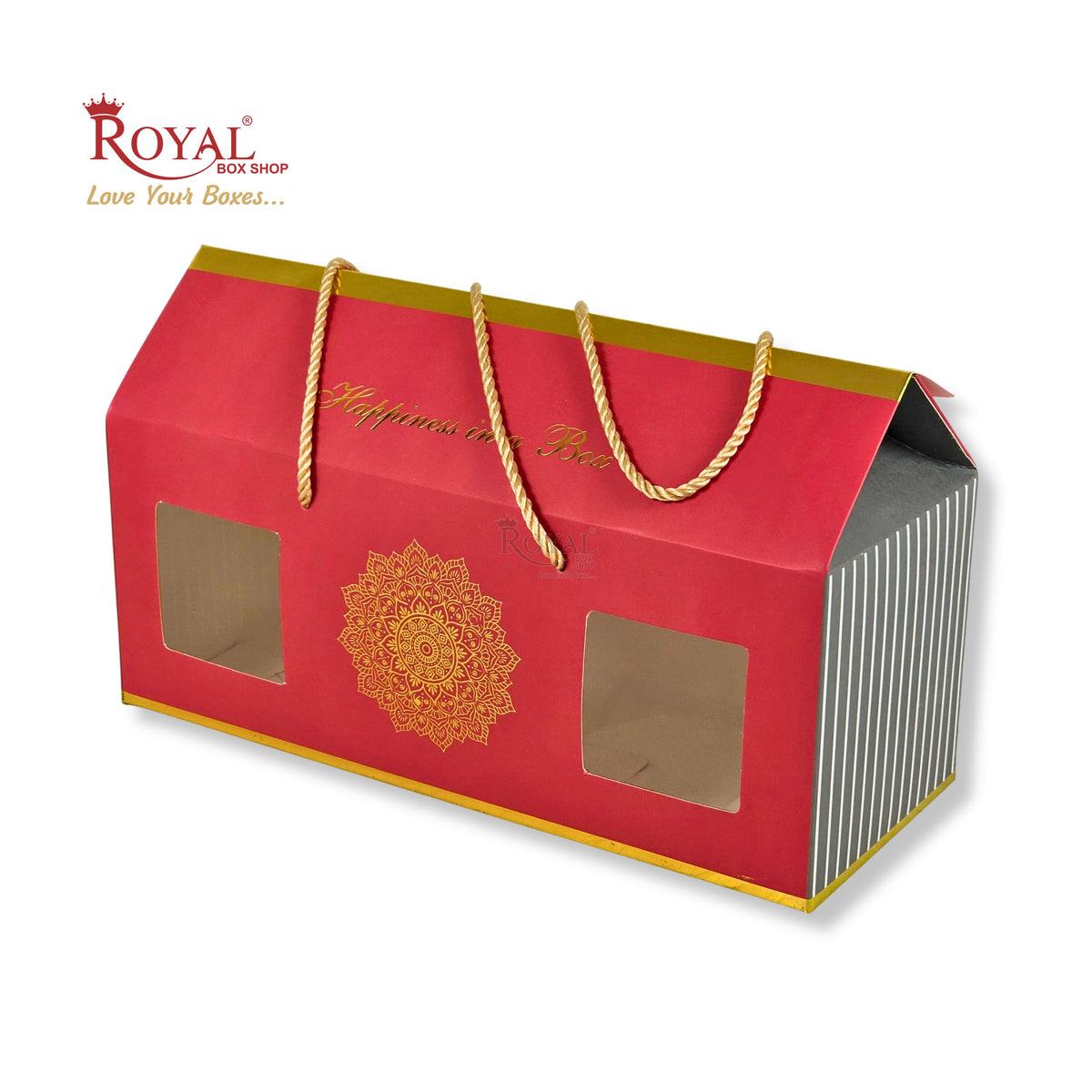 Royal Box Shop® Festive Gift Hamper Box | RBF-2643 D1 | 15x6x6 Inch