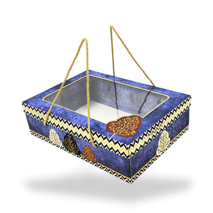 Premium Gift Hamper Box | RBF-35 D1 | 14x10x4 Inch | Ideal for Diwali, Rakhi, Weddings & Gifts