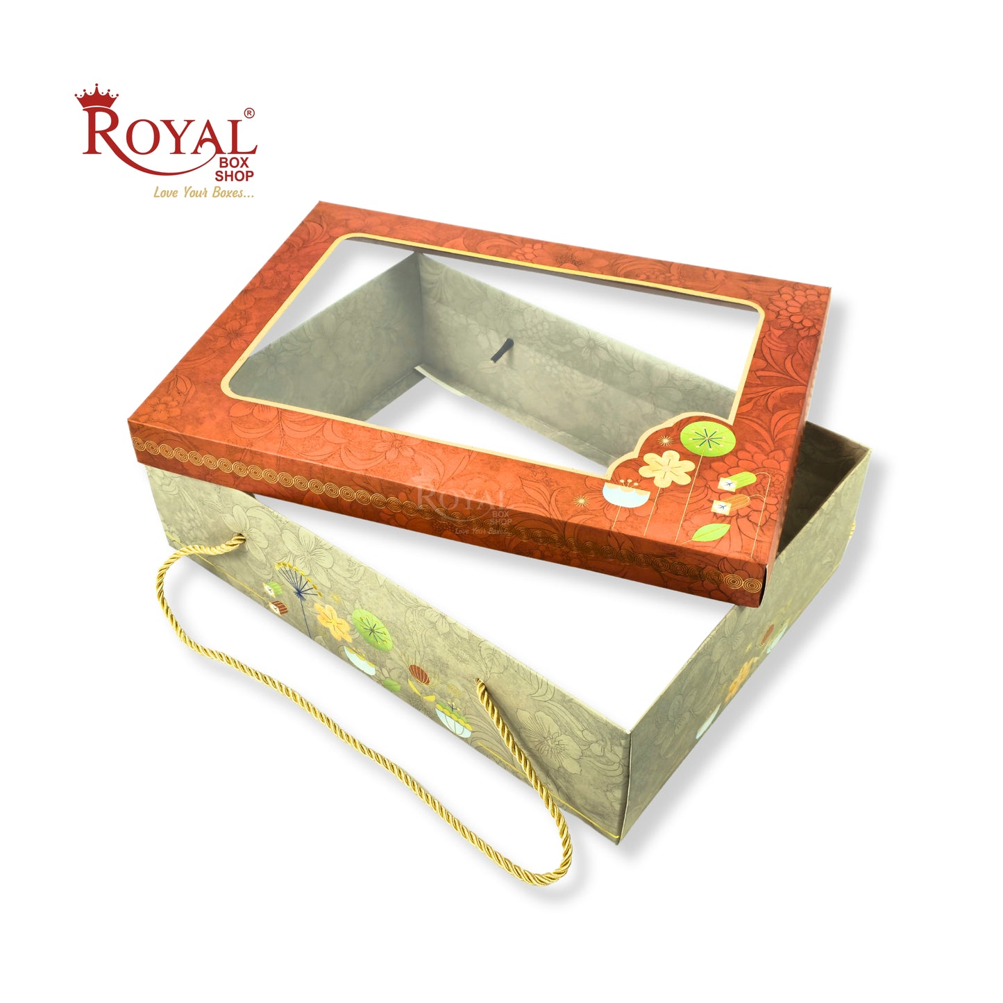 Premium Gift Hamper Box | RBF-35 D2 | 14x10x4 Inch | Ideal for Diwali, Rakhi, Weddings & Gifts