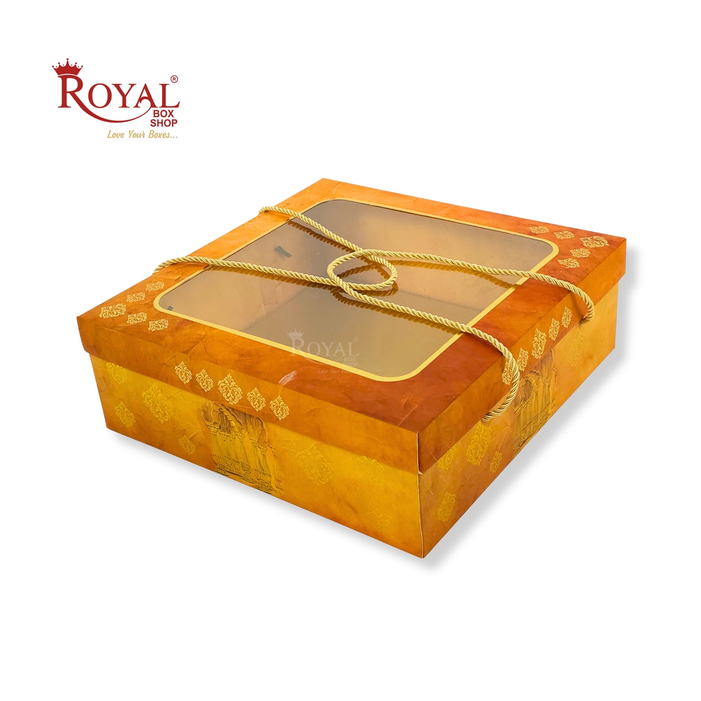 Premium Gift Hamper Box | RBF-36 D1 | 12x12x4 Inch | Ideal for Diwali, Rakhi, Weddings & Gifts