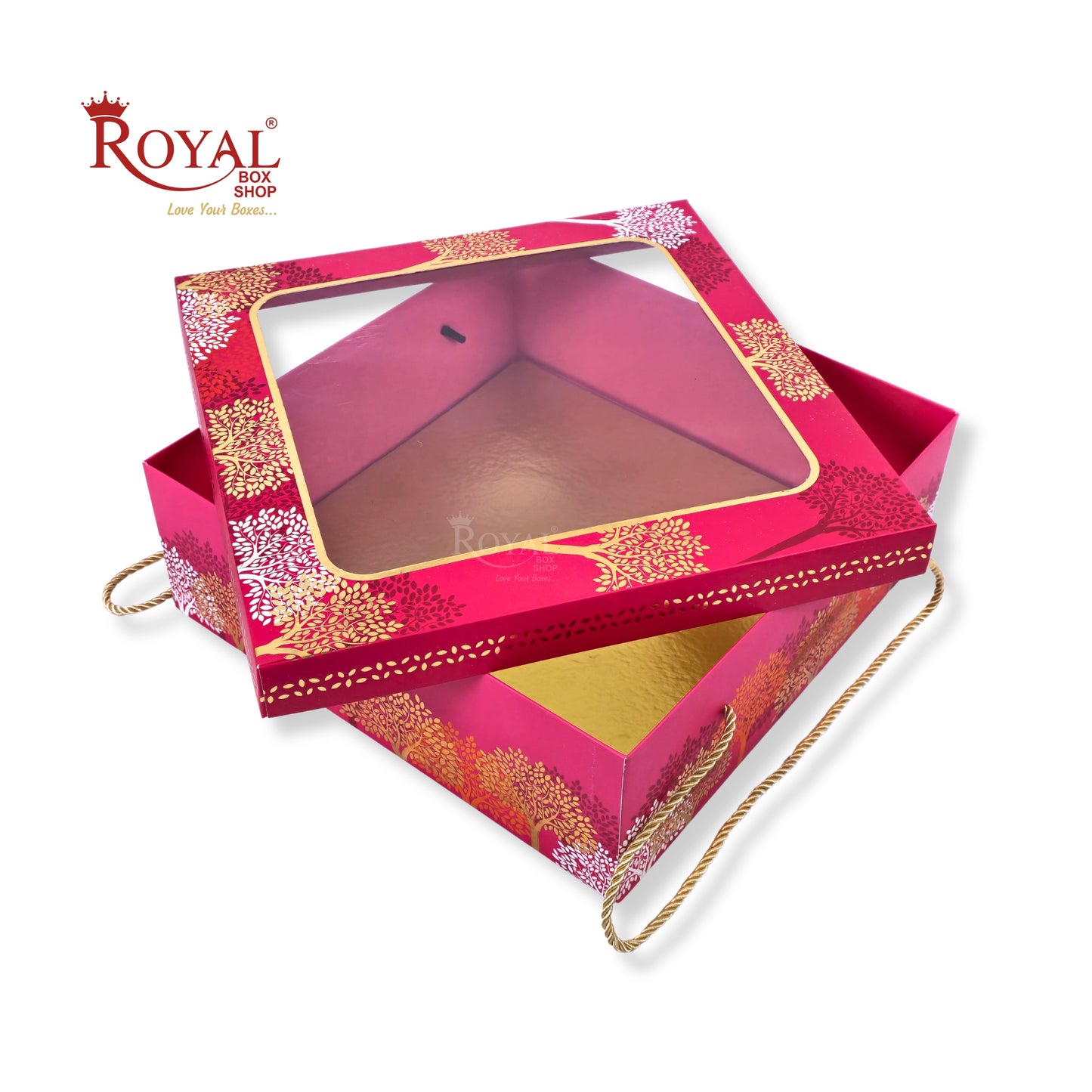 Premium Gift Hamper Box | RBF-36 D2 | 12x12x4 Inch | Ideal for Diwali, Rakhi, Weddings & Gifts