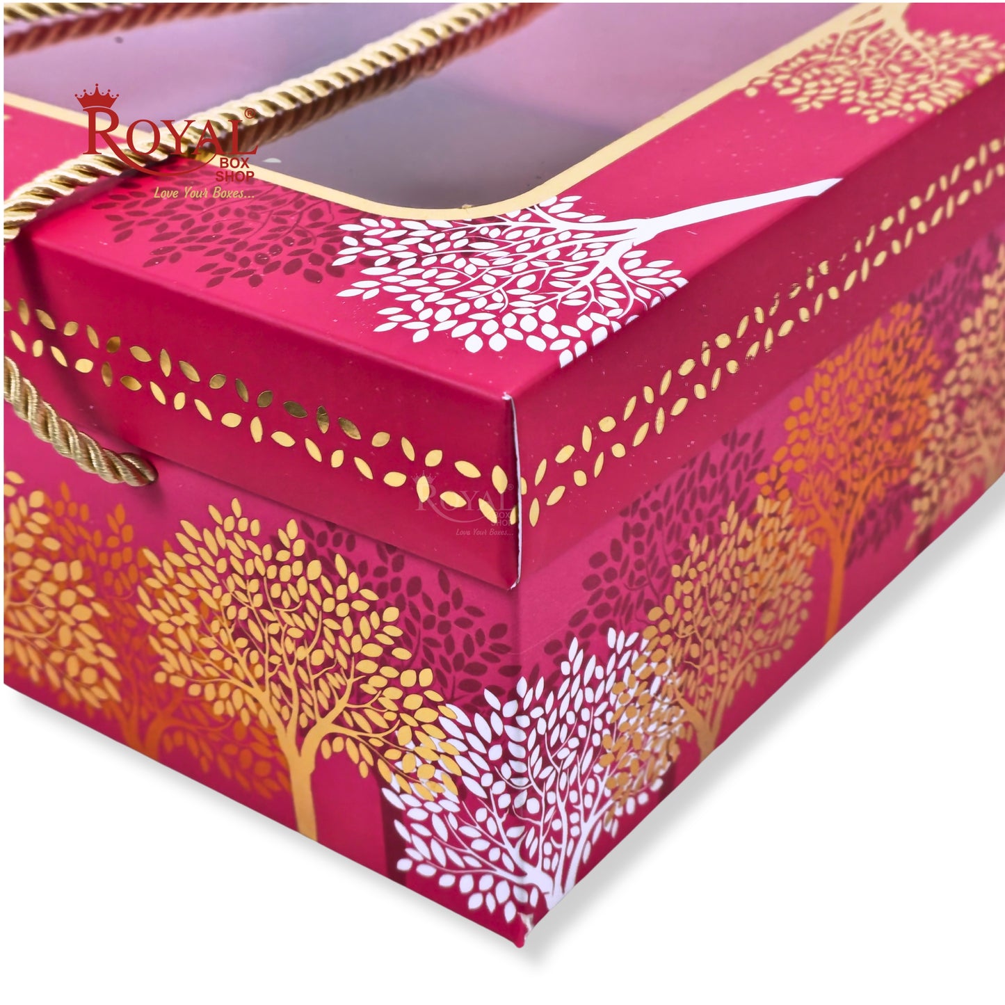 Premium Gift Hamper Box | RBF-36 D2 | 12x12x4 Inch | Ideal for Diwali, Rakhi, Weddings & Gifts