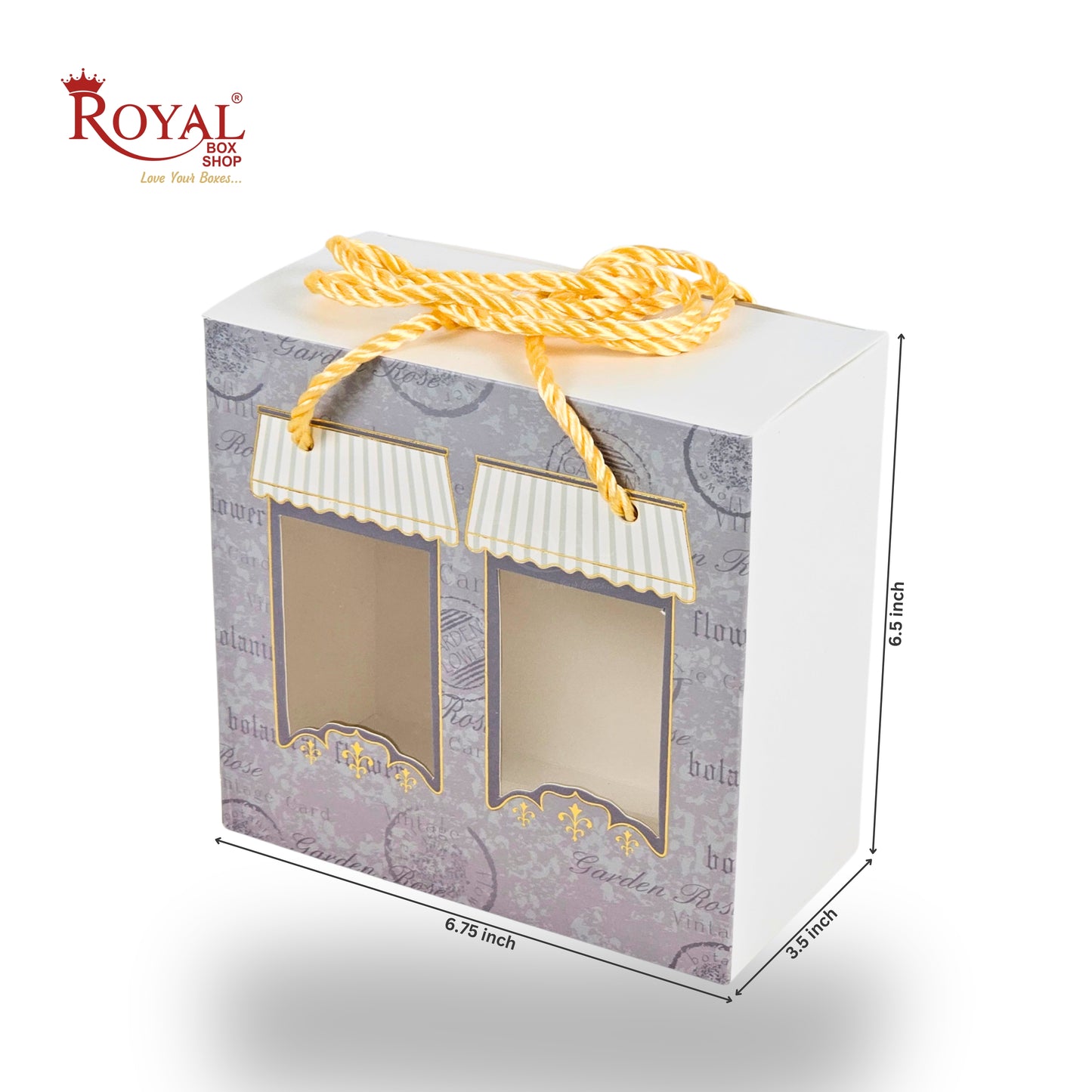 2 Pet Jar Gift Hamper Bags | RBF-37 D3 | Perfect For Festive Gifting