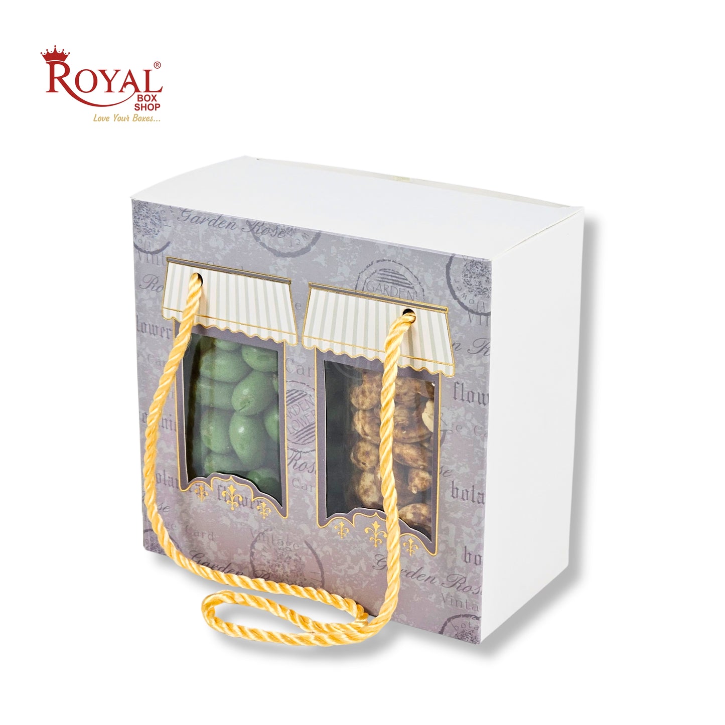 2 Pet Jar Gift Hamper Bags | RBF-37 D3 | Perfect For Festive Gifting
