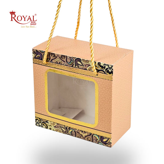 2 Pet Jar Gift Hamper Bags | RBF-37 D5 | Perfect For Festive Gifting