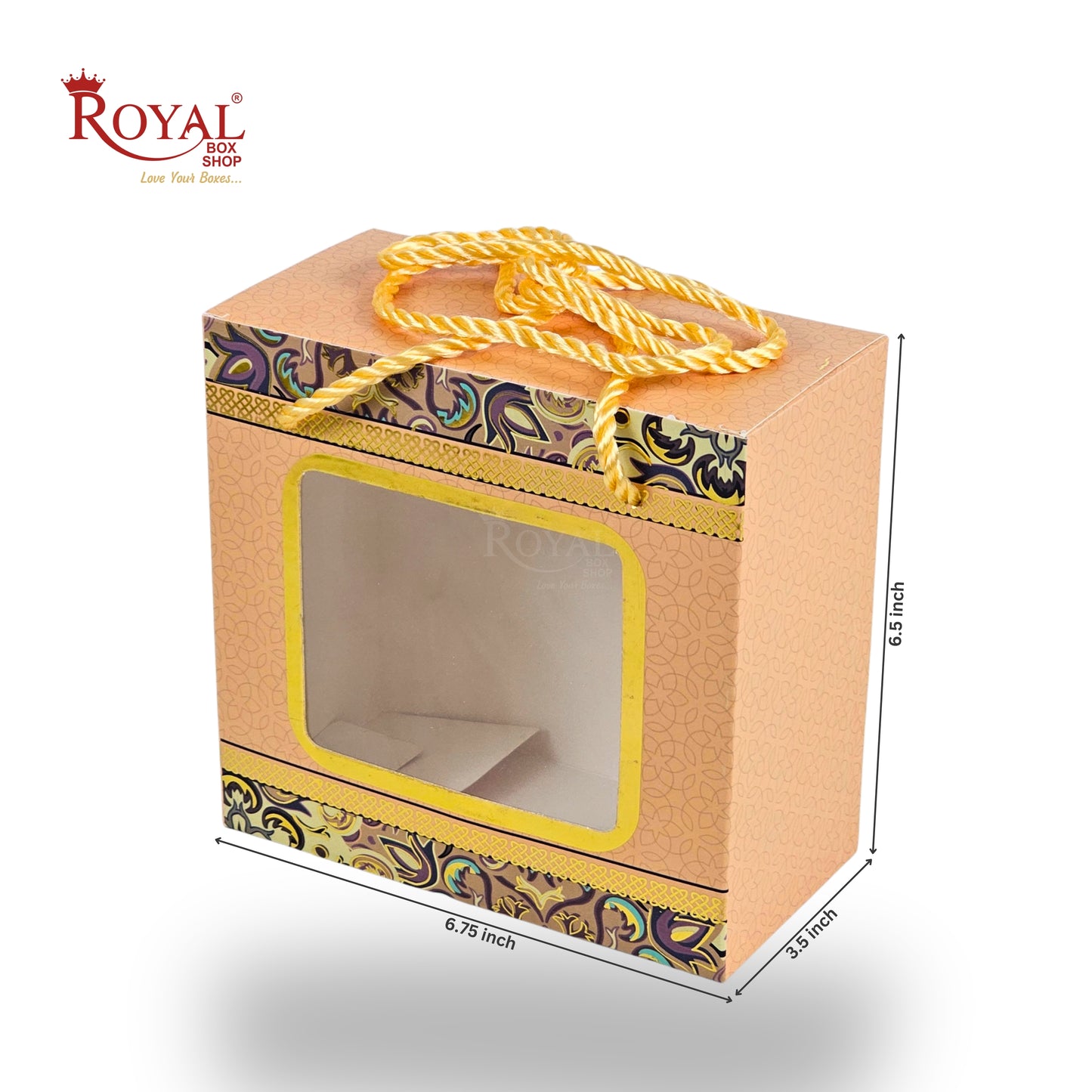 2 Pet Jar Gift Hamper Bags | RBF-37 D5 | Perfect For Festive Gifting