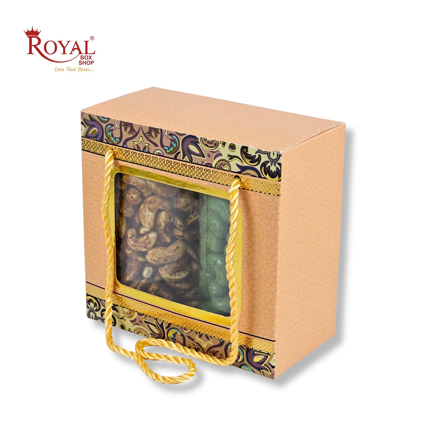2 Pet Jar Gift Hamper Bags | RBF-37 D5 | Perfect For Festive Gifting