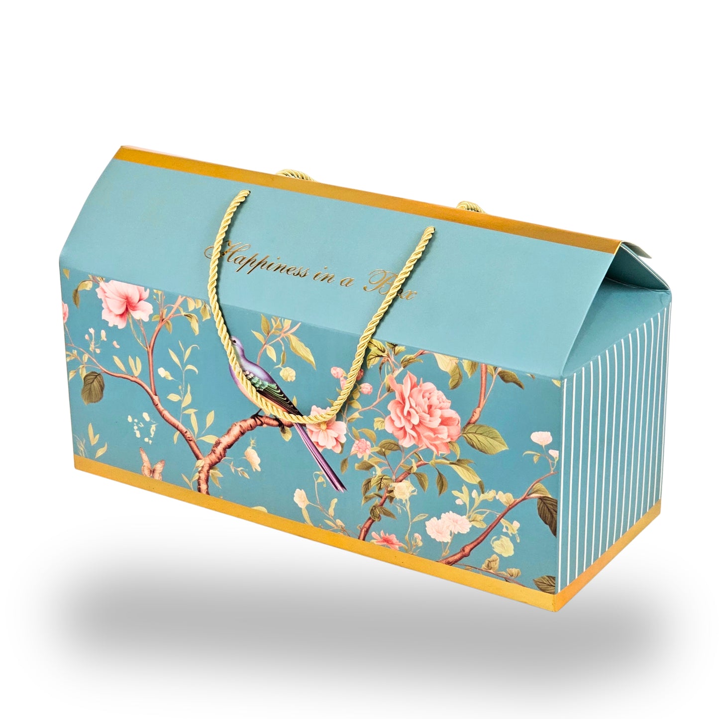 Royal Box Shop® Premium Gift Hamper Box | RBF-43 D1 | 15x6x6 Inch | Bird Print
