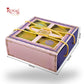 Royal Box Shop® 4 Jar Dry Fruit Gift Box I RBF-44 D1 I Packaging Only