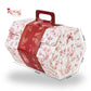 Royal Box Shop® Designer Floral Festive Gift Hamper Box | RBF-45 D1 | Red