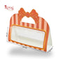 3 Tube Hamper With Bow Handle | RBF-46 D1 | 10x4.5x3.5 Inch | Pink