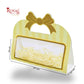 3 Tube Hamper With Bow Handle | RBF-46 D2 | 10x4.5x3.5 Inch | Yellow