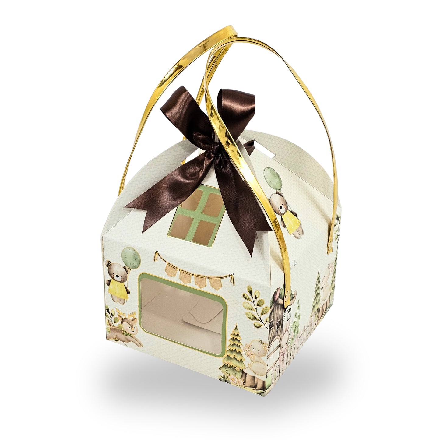 Jungle Theme Hut Gift Box | RBF-53 D3 | 6x6x4 Inches
