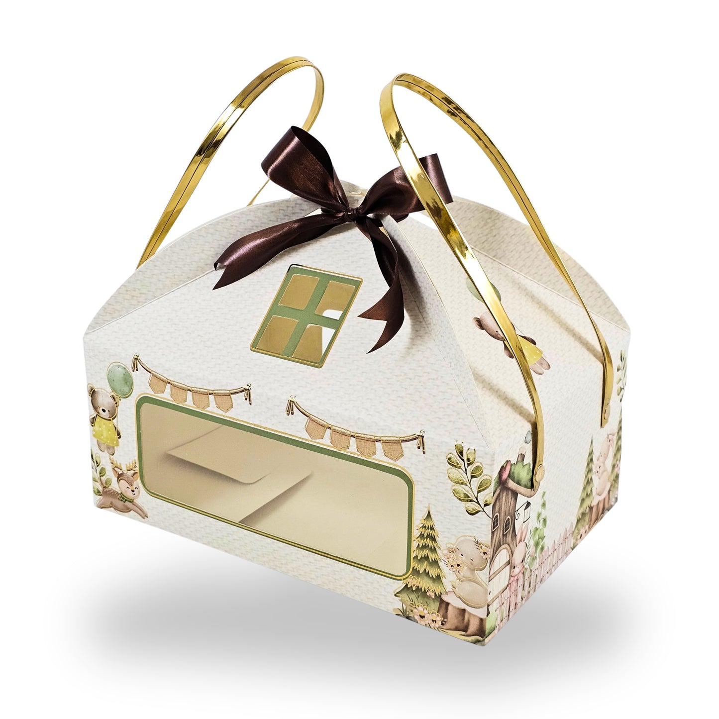 Jungle Theme Hut Gift Box | RBF-54 D3 | 9.5x6.5x4 Inches