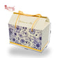 Royal Box Shop® Designer Floral Festive Gift Hamper Box | RBF-56 D2 | 10x6x6 Inch | Blue Floral