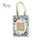 Premium Hamper Gift Bag I RBF-59 D2 I Grey Floral With Golden Leafing