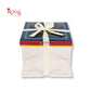 Tall Transparent Square Box with Ribbon | RBF-60 D2 | 8x8x7 Inch | Perfect for Cakes & Gifts