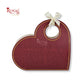 Heart Shape Valentine Gift Box with Window | RBF-65 D1 | 12×11×3.5 Inch I Red I  Royal Box Shop