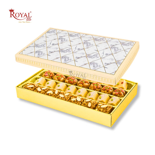 Royalboxshop® Premium Dry Fruit, Sweets & Laddoo Box Packaging I RBF 2607 D4