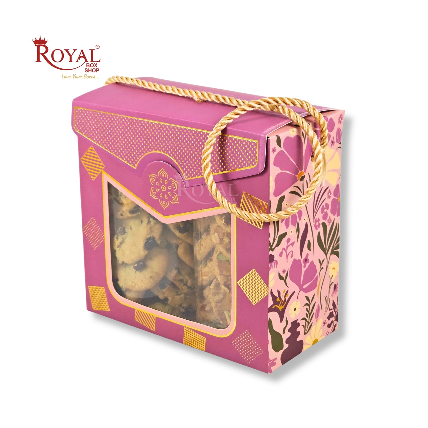 2 Pet Jar Gift Hamper Bags | RBF2615 D1 | Perfect For Festive Gifting
