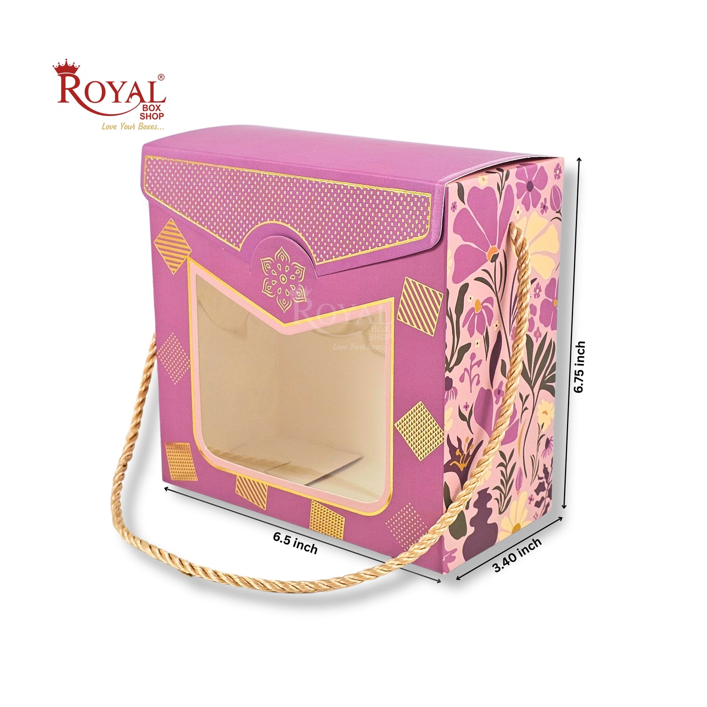 2 Pet Jar Gift Hamper Bags | RBF2615 D1 | Perfect For Festive Gifting