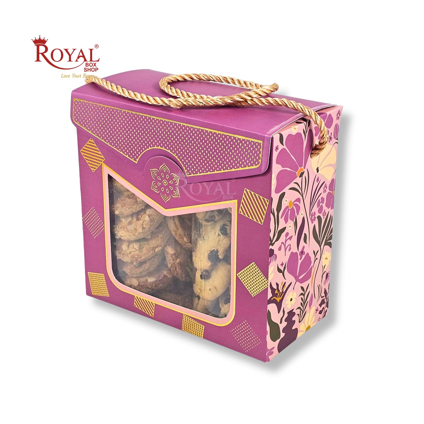 2 Pet Jar Gift Hamper Bags | RBF2615 D1 | Perfect For Festive Gifting