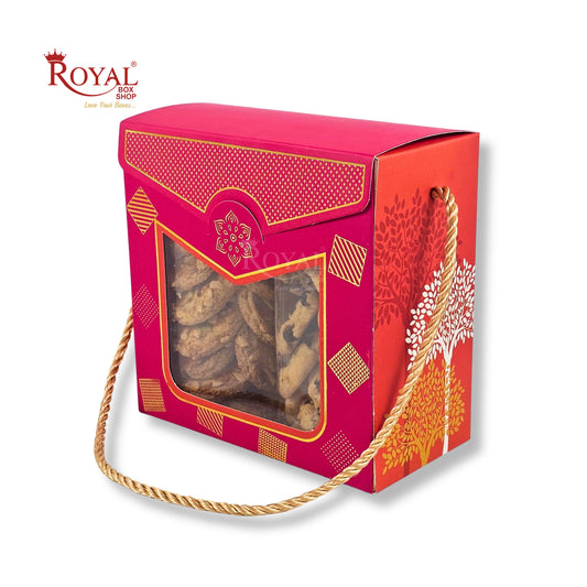 2 Pet Jar Gift Hamper Bags | RBF2615 D2 | Perfect For Festive Gifting