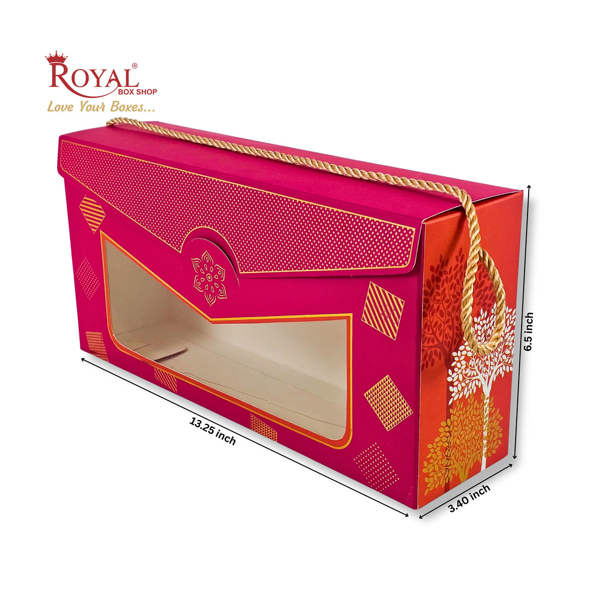 4 Pet Jar Festival Hamper Box | 13.25x6.5x3.4 Inch | RBF-2617 D2 I B2B