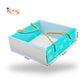 Premium Gift Hamper Bags with Transparent Lid | 10x10x3.5 inches | RBF2623 D2