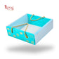 Premium Gift Hamper Bags with Transparent Lid | 10x10x3.5 inches | RBF2623 D2