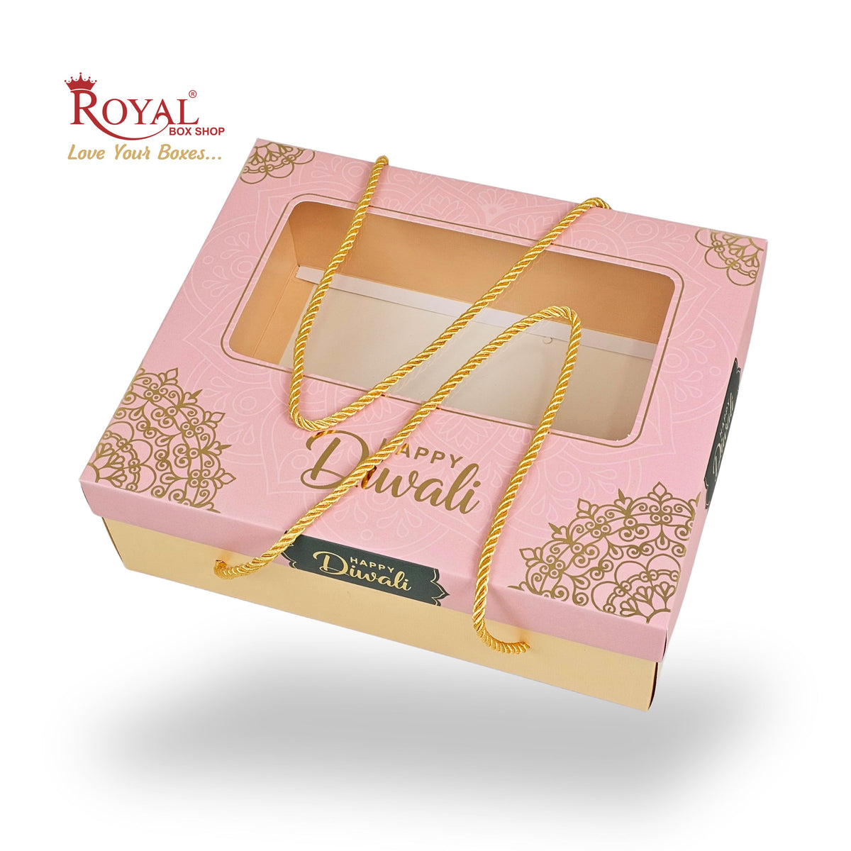 Festive Corporate Diwali Gift Box I RBF-2652 D2 I With Window Display