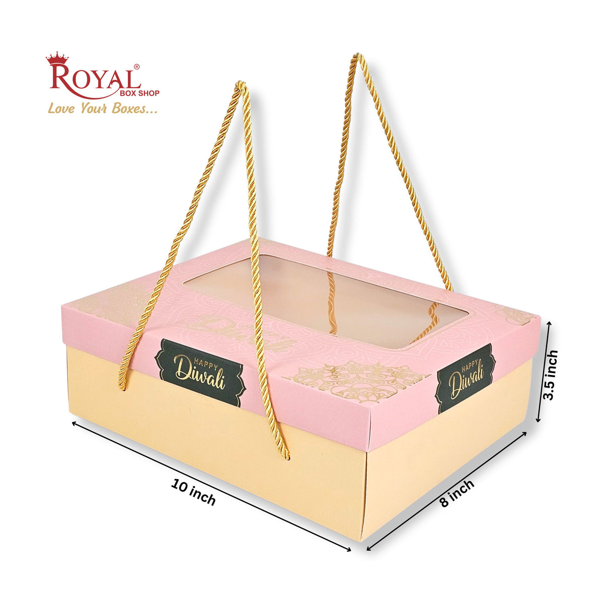 Festive Corporate Diwali Gift Box I RBF-2652 D2 I With Window Display